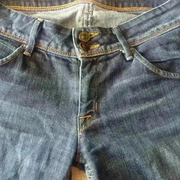 Hudson Womens Dark Wash Collin Mid-Rise Skinny Jean 27 - Picture 6 of 15